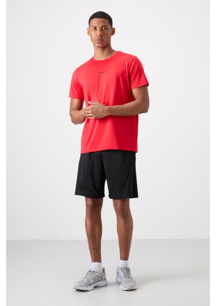 Tommy Life Kırmızı Polyester Nefes Alan Dokulu Ince Esnek Standart Fit Erkek Performans T-Shirt - 88384 fiyatları