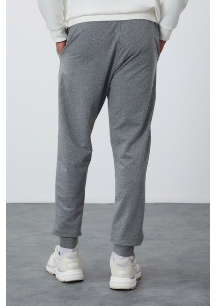 Tommy Life Gri Melanj Erkek Cepli Standart Kalıp Jogger Eşofman ALT-84652 indirimleri