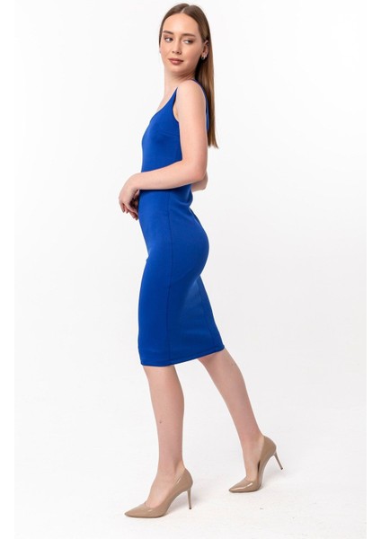 Kare Yaka Elbise 15L4246-L fırsatları