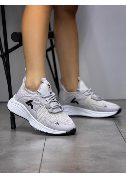 Bağcıklı Unisex Çocuk Spor Ayakkabısı-Buz-Siyah modelleri