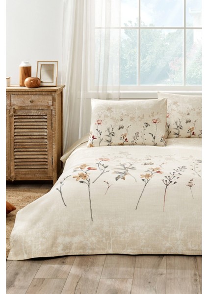 Ramas Secas Çift Kişilik Pike Takımı Krem 2617 fiyatları