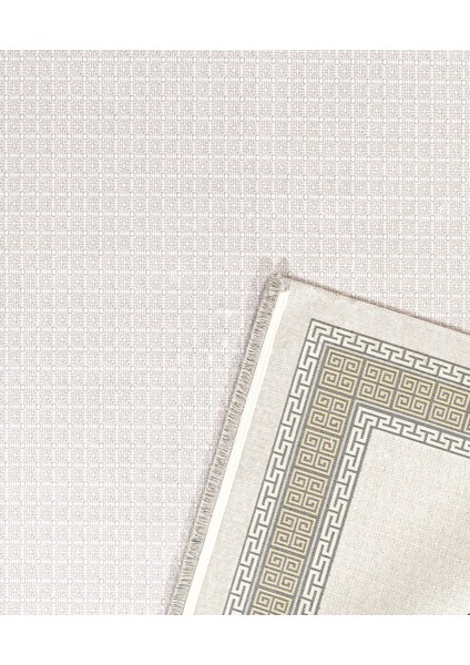 Dindigul Çerçeveli Beyaz Akrilik Dikdörtgen Modern Desenli Akrilik Hav Vermeyen Leke Tutmayan Kolay Temizlenen Yumuşak Makine Salon Yolluk Mutfak Halı modelleri