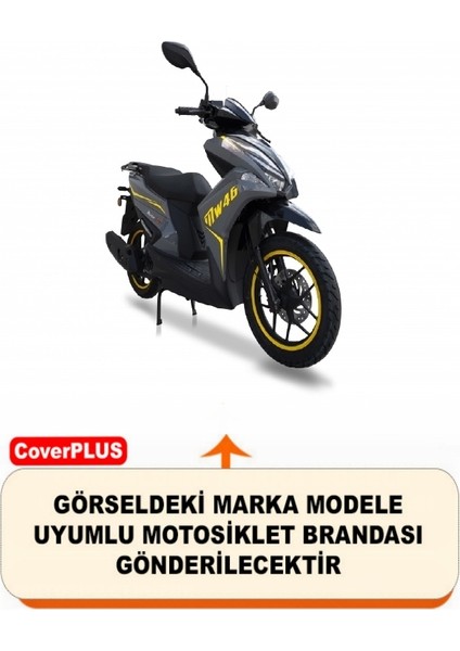 Reflektörlü Siyah Turuncu Dikişli Motolux MW46 Pro Arka Çanta Uyumlu Branda Motosiket Brandası Motor Örtüsü Çadır Su Geçirmez Motosiklet Kılıfı Motor Brandası fiyatları