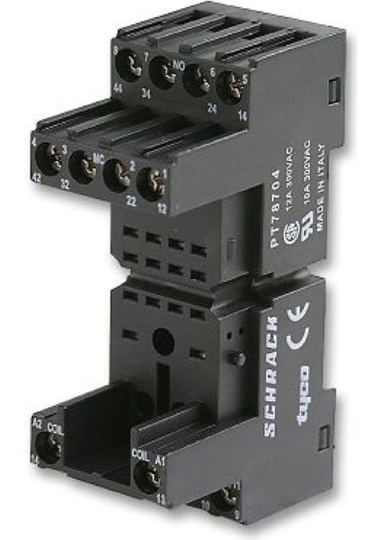 PT78740 ,kalın-14-Pin Vidalı Ray Röle Soket