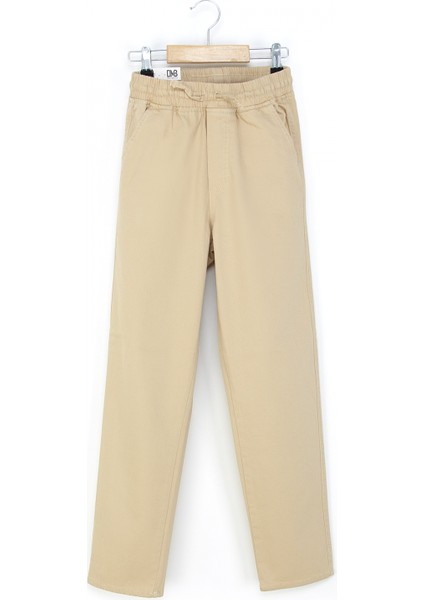 Beli Lastikli Erkek Çocuk Okul Pantolonu