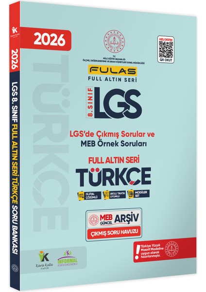 2026 8.Sınıf Full LGS Altın Seri (FULAS)MEB Çıkmış Modüler Soru Bankası Seti Çözümlü EN KAPSAMLI SET indirimleri