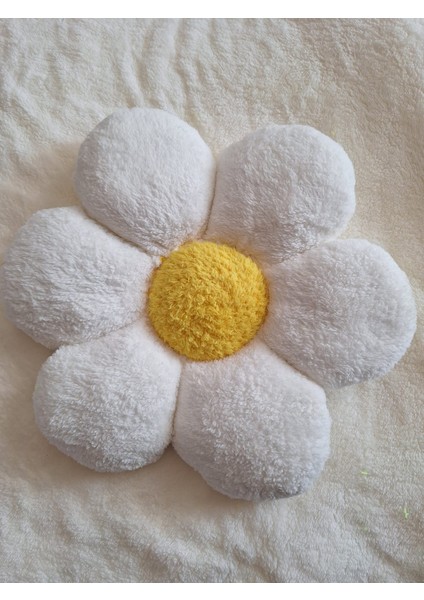 Papatya Yastık Yumuşak Peluş 47X 47 cm Büyük Boy Yastık & Minder modelleri