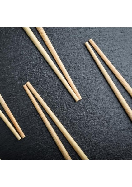 Tek Kullanımlık Bambu Chopstick | Erişte, Suşi, Asya Yemekleri Için Ahşap Yemek Çubukları | Kore Çin Japon Tek Kullanımlık Bambu Chopstick | Ayrı Ayrı Ambalajlı - 21 cm fiyatları
