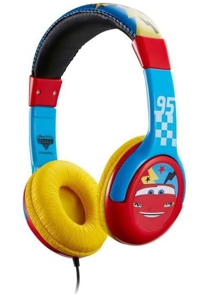 Kablolu Kulaklık Pixar Cars Arabalar Çocuk Kulaklığı Lisanslı DY-10901-CR2