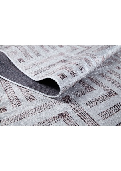 Bandarabbas Vizon Modern Etnik Desenli Makinada Yıkanabilir Hav Toz Vermez Leke Tutmayan Kaymaz Taban Dijital Makine Baskı Salon Yolluk Mutfak Halı fırsatları