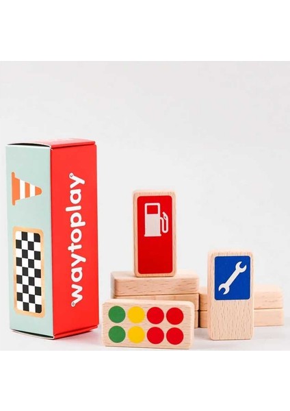 - Roadblocks Set Race Signs