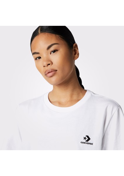 Go-To Star Chevron Standard-Fit Unisex Beyaz T-Shirt.102 indirimleri