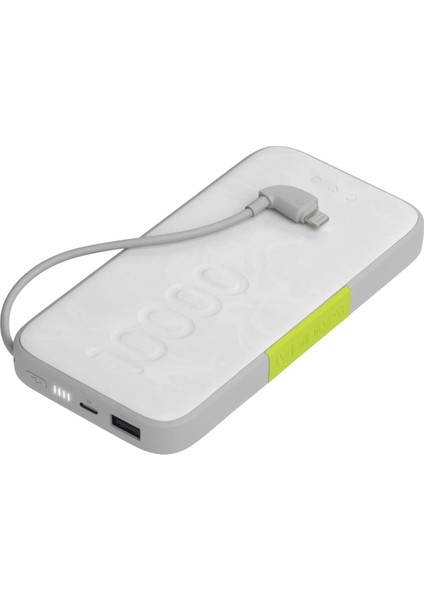By Harman - Instantgo Powerbank 10000 Mah, Lightning, Beyaz