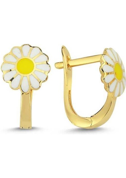 Papatya Çocuk Küpesi