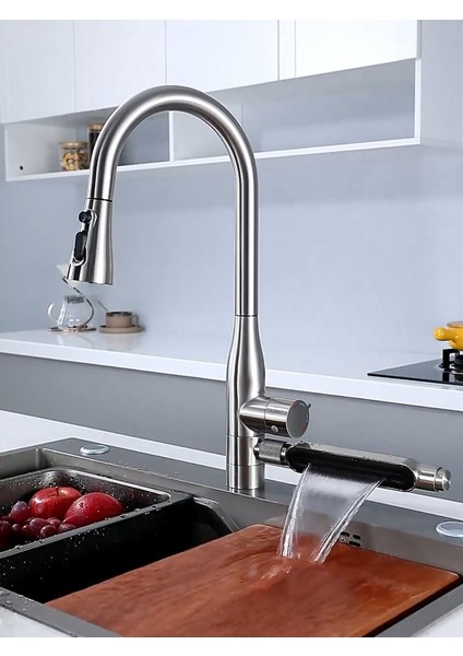 Akıllı Eviye ve Spiralli Batarya Seti SS304 75X45X22CM T.410 modelleri