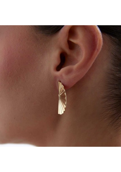 Yarım Güneş Küpe