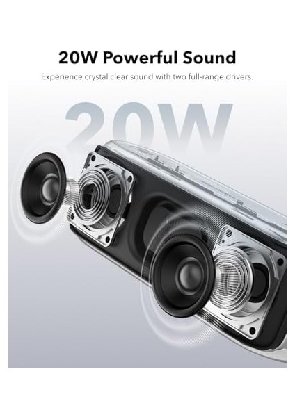 , Select 2s Hoparlör, Tws, 20W Stereo Ses, Güçlü Bas Için Bassup Teknolojisi, 16 Saat Çalma Süresi, Ipx7 Tamamen Su Geçirmez, Mavi fiyatları