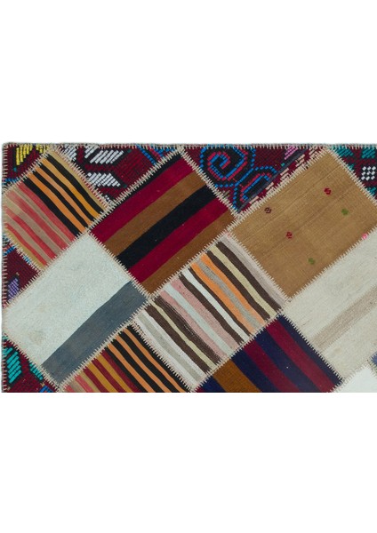 Atina Kırmızı Eskitme Yün Modern Desenli Yün Hav Toz Vermez Leke Tutmayan Salon Yolluk Mutfak El Dokuma Halı fırsatları