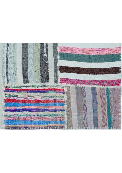 Iskece Bej Patchwork Yün Modern Desenli Yün Hav Toz Vermez Leke Tutmayan Salon Yolluk Mutfak El Dokuma Halı modelleri