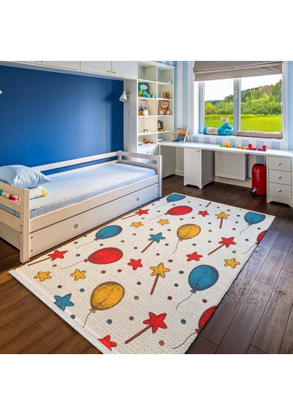 Figürlü Bej Pamuk Dikdörtgen Modern Desenli Pamuk Makinada Yıkanabilir Hav Toz Vermez Leke Tutmayan Kaymaz Taban Dijital Makine Baskı Salon Yolluk Mutfak Halı fiyatları