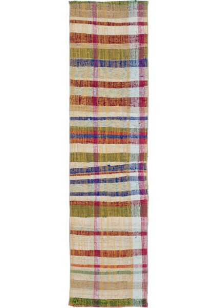 Atina Turuncu Eskitme Yün Modern Desenli Yün Hav Toz Vermez Leke Tutmayan Salon Yolluk Mutfak El Dokuma Halı