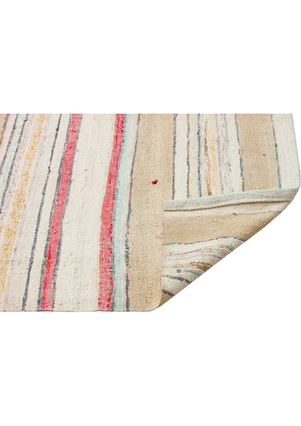 Girit Bej Çizgili Yün Modern Desenli Yün Hav Toz Vermez Leke Tutmayan Salon Yolluk Mutfak El Dokuma Halı fiyatları