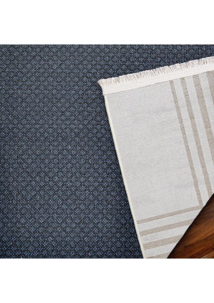 Gri Çerçeveli Etnik Modern Desenli Pamuk Makinada Yıkanabilir Hav Toz Vermez Leke Tutmayan Kaymaz Taban Dijital Makine Baskı Salon Yolluk Mutfak Halı indirimleri