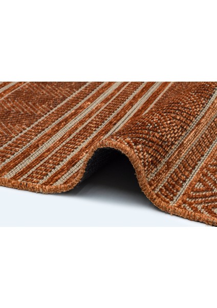 Atlanta Kiremit Geometrik Etnik Modern Desenli Hav Vermeyen Leke Tutmayan Kolay Temizlenen Yumuşak Makine Salon Yolluk Mutfak Halı fırsatları