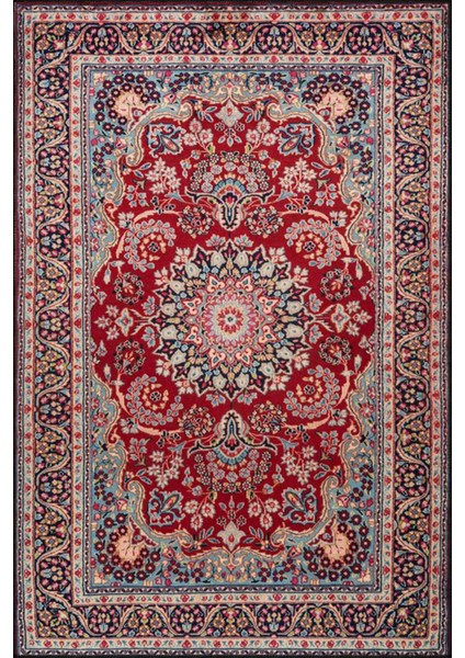 Drom Dokuma Taban Makinede Yıkanabilen Kilim Kaymaz Şönil Geleneksel Desenli Modern Dekoratif Halı