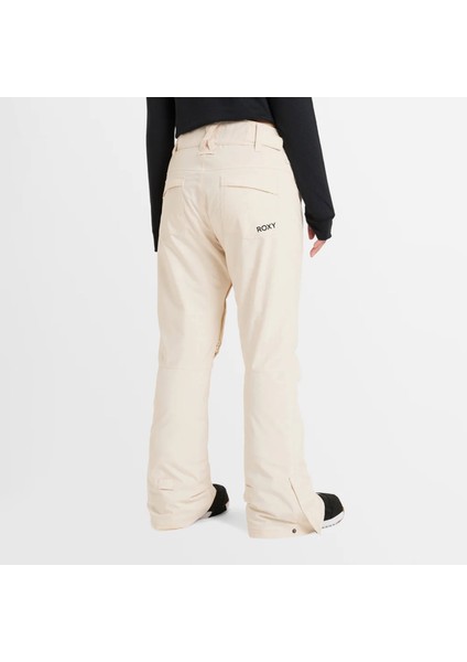 Regular Fit Krem Kadın Kayak Pantolonu ERJTP03277BACKYARD Pt modelleri