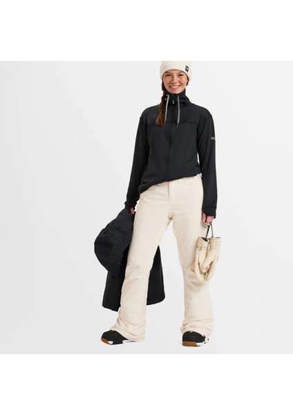 Regular Fit Krem Kadın Kayak Pantolonu ERJTP03277BACKYARD Pt fırsatları
