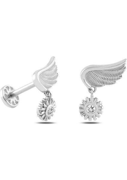 Kanat Ucunda Tektaş Güneş Model Tragus Piercing fiyatları