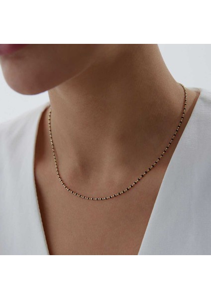 Siyah Mineli Golf Zincir