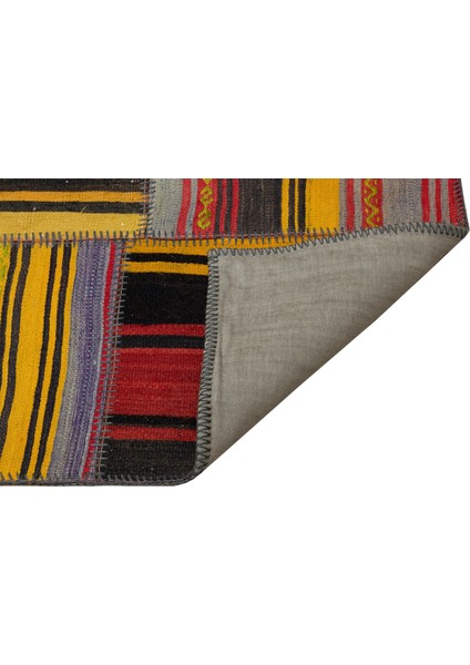 Girit Yeşil Çizgili Yün Modern Desenli Yün Hav Toz Vermez Leke Tutmayan Salon Yolluk Mutfak El Dokuma Halı fiyatları