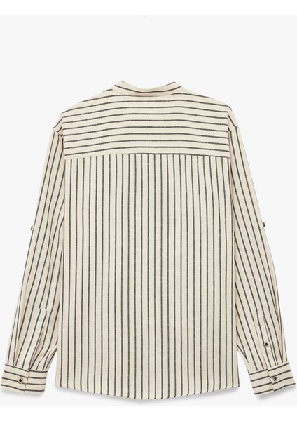 Pamuklu Regular Fit Uzun Kollu Hakim Yaka Gömlek fiyatları