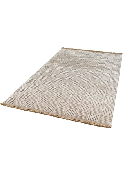 Vizon Geometrik Etnik Modern Desenli Hav Vermeyen Leke Tutmayan Kolay Temizlenen Yumuşak Makine Salon Yolluk Mutfak Halı modelleri