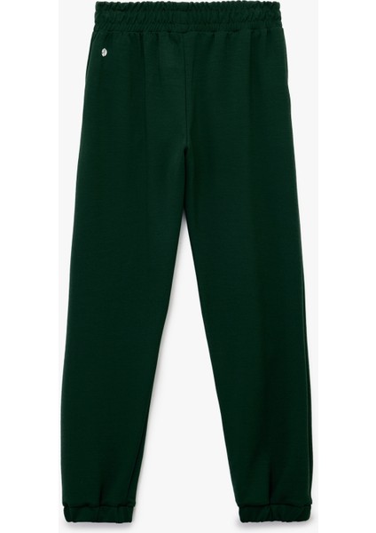 Yüksek Bel Rahat Kalıp Şardonlu Jogger Eşofman Altı fiyatları