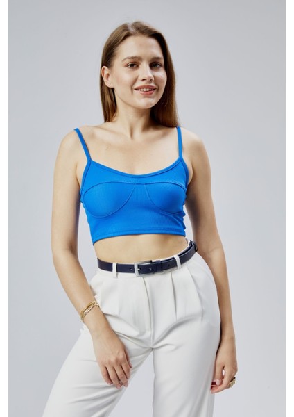 %100 Hakiki Deri Klasik Şık Kadın Kemeri 2,5 cm