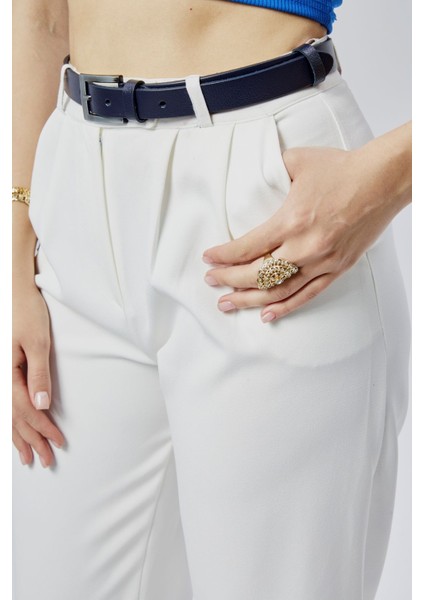 %100 Hakiki Deri Klasik Şık Kadın Kemeri 2,5 cm modelleri