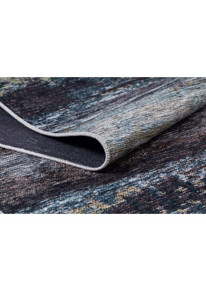 Supaskar Mor Modern Etnik Desenli Makinada Yıkanabilir Hav Toz Vermez Leke Tutmayan Kaymaz Taban Dijital Makine Baskı Salon Yolluk Mutfak Halı fırsatları