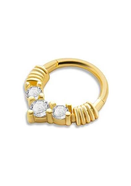 Bobin Taşlı Helix Piercing