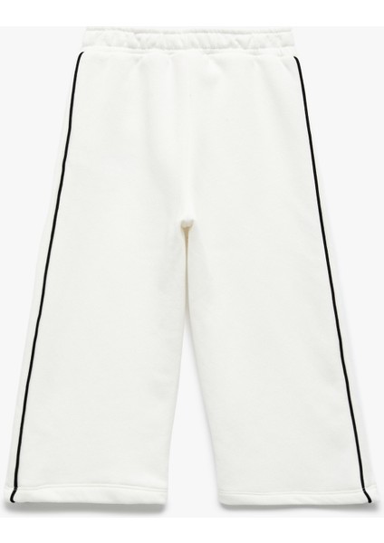 Pamuklu Beli Lastikli Geniş Paça Eşofman Altı fiyatları