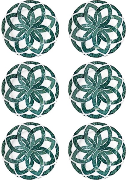 Hedera 6 Parça Düz Tabak Seti 20 Cm fiyatları