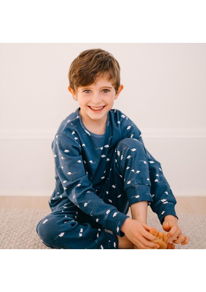 Kutup Ayısı Uzun Kollu Pijama Takımı