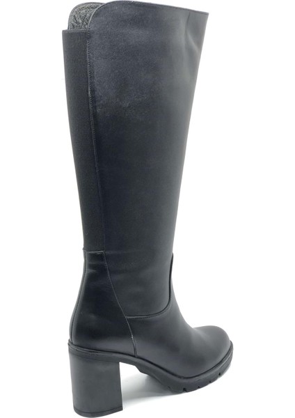 Jabuka Hakiki Deri Ortopedik Topuklu Kadın Çizme modelleri