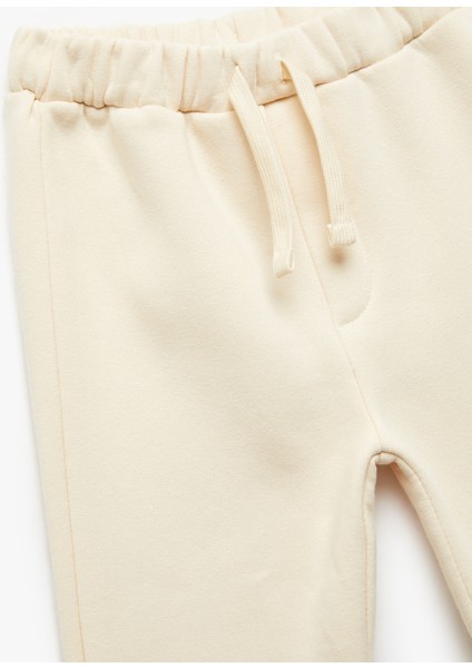 Beli Bağcıklı Pamuklu Basic Jogger Eşofman Altı modelleri