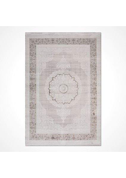 Klasik Bej Akrilik Dikdörtgen Modern Desenli Akrilik Hav Vermeyen Leke Tutmayan Kolay Temizlenen Yumuşak Makine Salon Yolluk Mutfak Halı