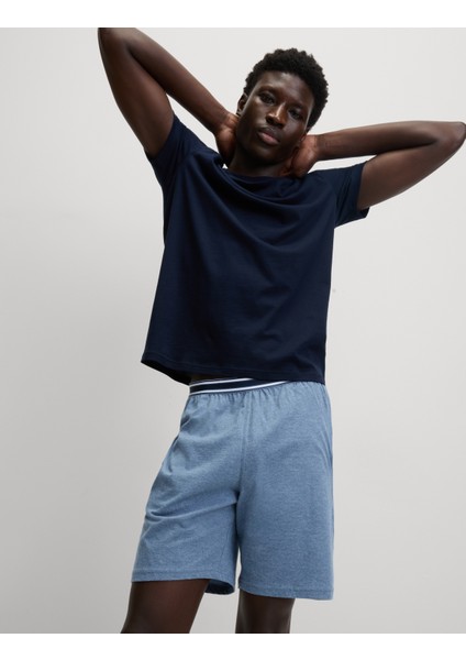 Saf Pamuklu 2'li Pijama Altı Seti