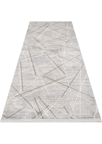 Katni Geometrik Vizon Akrilik Kare Modern Desenli Akrilik Hav Vermeyen Leke Tutmayan Kolay Temizlenen Yumuşak Makine Salon Yolluk Mutfak Halı indirimleri