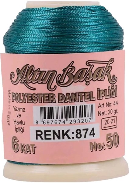 Altınbaşak Oya ve Dantel Ipi 20 gr - - No: 874